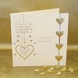 Luxury Wedding Invitations - Pack of 5 Cream & Gold