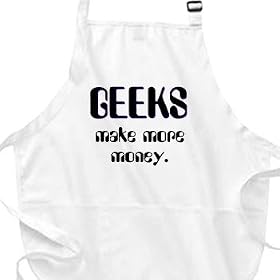 Geeks Make More Money BBQ Apron
