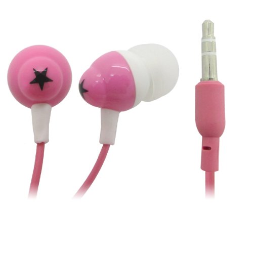Cbus Wireless Pink Star 3.5mm Stereo Earphone Headphone for Apple iPad 2 / iPad / iPod / Nano / Touch / MP3 MP4 Player Cbus Wireless Pink Star 3.5mm Stereo Earphone Headphone for Apple iPad 2 / iPad / iPod / Nano / Touch / MP3 MP4 Player