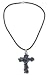  : LAPIS LAZULI NECKLACE AZURE CROSS