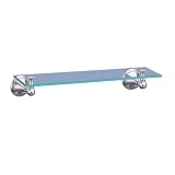 Gatco 4596 Laurel Avenue Glass Shelf, Satin Nickel