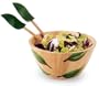 Clay Art 3 Piece New Leaf Salad Set
