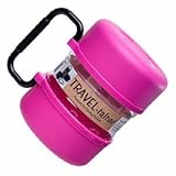Travel Trainer Pet Food Container, 4 Qt Blue