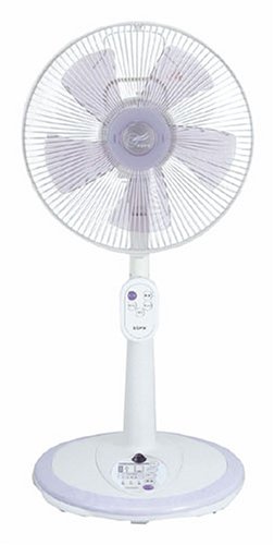 EUPA リビング扇風機(リモコンタイプマイナスイオン付)ホワイト&パープル TSK-F1204RI(V)