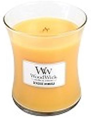 Virginia Woodwick Mini Crackling Candle -Ginger Macaron