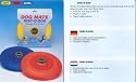 DISC-O-DOG VINYL FRISBEE