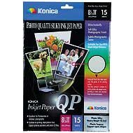 Konica LBENC5R QP Premium Photo Inkjet Paper (8.5x11, 15 Sheets) On Sale