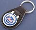 New York Mets Leather Keychain
