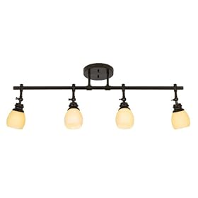 Elm Park Collection Bronze 4-Light Adjustable Fixture