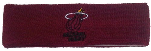 Miami Heat Headband Sweatband with NBA Basketball Sports Team Logo