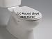 Caroma 609159W Caravelle 270 Round Front Plus Toilet Bowl, White