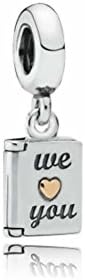 Pandora 791532 We Love You Dangle Charm