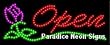 Florist Open LED Sign 11 x 27
