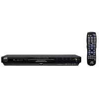 JVC XV-N40BK Progressive-Scan Slim DVD Player , Black