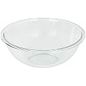 Pyrex Prepware 4-Quart Rimmed Mixing Bowl, Clear