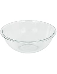 Kitchen: Pyrex Prepware 4-Quart Rimmed Mixing Bowl, Clear - Pyrex