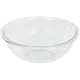 Pyrex Prepware 4-Quart Rimmed Mixing Bowl, Clear
