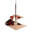Hanging Birdbath / Water Feeder - "Copper Spiral" / 16" Diameter