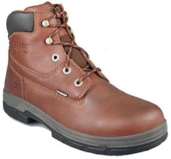 Wolverine Mens Creswell 6 Inch Durashocks Waterproof Boot Dark Brown Boots