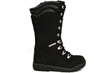 Timberland Girls' Tall Field Boot Winter Snow Boots,Black Nubuck/Mesh/Synthetic,7 M US