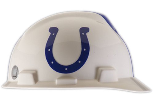 MSA Safety Works 818427 NFL Hard Hat, Indianapolis Colts