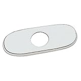 Buy Grohe 07 551 000 6-Inch Euro Escutcheon Plate For Covering Unused Mounting Holes,... by Grohe