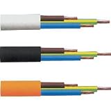 Circular 3 Core 15 Amp, 1.5mm, 50m, Orange