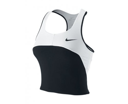 NIKE Damen &Auml;rmelloses Shirt Team Race Airbone, black/white/black, XL, 418880 Preisvergleich