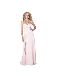 Strapless Chiffon/Polyester Sweetheart Empire   Waistline Floor Length Backless   Ball Gown Evening Dress/Homecoming Dress/Prom Dress/Wedding Party Dress/Maxi Dress 