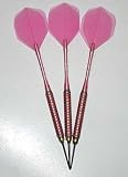 Ladies Pink Passion, 26 Gram, 80% Tungsten, No-Bounce, Moveable Point Darts