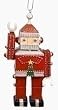 5" Amusements Retro Vintage Santa Claus Robot Christmas Ornament