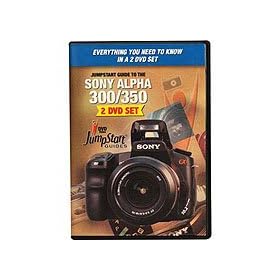JumpStart Video Training Guide on DVD for the Sony Alpha 300/350 Digital Cameras.