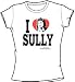 Dr Quinn Medicine Woman I HEART SULLY Fitted Juniors Size Tee Image