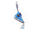 Charm "shoe" 3D hellblau