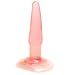 Doc Johnson Crystal Jellies Small Pink Butt Plug