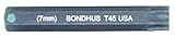 Bondhus 32045 T45 ProHold Socket Star Bit, 2' [並行輸入品]