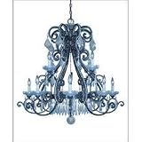12 Light Chandelier - New Tortoise Shell Finish
