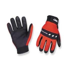 Condor 2XRX8 Insulated Glove, Thermal, Red/Blk, S, Pr: Industrial &amp; Scientific