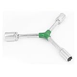 uxcell　Y型レンチ　金属　シルバートーン　一個入り　六角ソケットレンチ