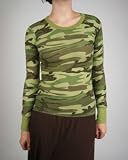 Women's Long Sleeve Camo Thermal Shirt