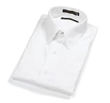 Tommy Hilfiger Solid Oxford Straight Collar Men's Dress Shirt