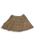 Wild Mango - Girls Knit Skirt, Donkey Brown (Size 4T)