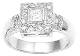 0.70Ct. Platinum Certified Diamond Engagement Ring