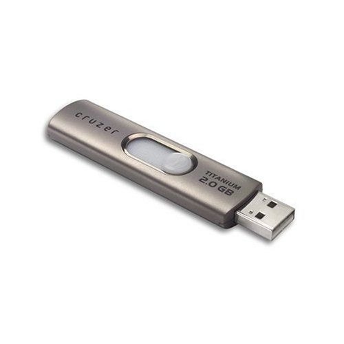 Childrens Toyshop  Electronics : SanDisk 2gb Cruzer Titanium U3 Smart 2.0 USB Flash Drive