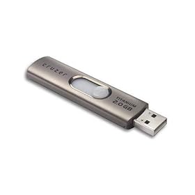 SanDisk Cruzer Titanium - USB flash drive - 2 GB - Hi-Speed USB