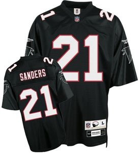 Reebok Atlanta Falcons Deion Sanders Premier Throwback Jersey Large