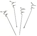 Amco Stainless-Steel Cocktail Picks, Set of 4
