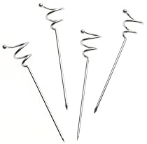Amco Stainless-Steel Cocktail Picks, Set of 4