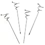 Amco Stainless-Steel Cocktail Picks, Set of 4