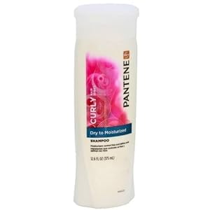 Pantene Pro-V Curly Hair Series Shampoo, Dry to Moisturized